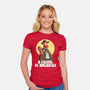 A Fistful Of Anchovies-Womens-Fitted-Tee-zascanauta