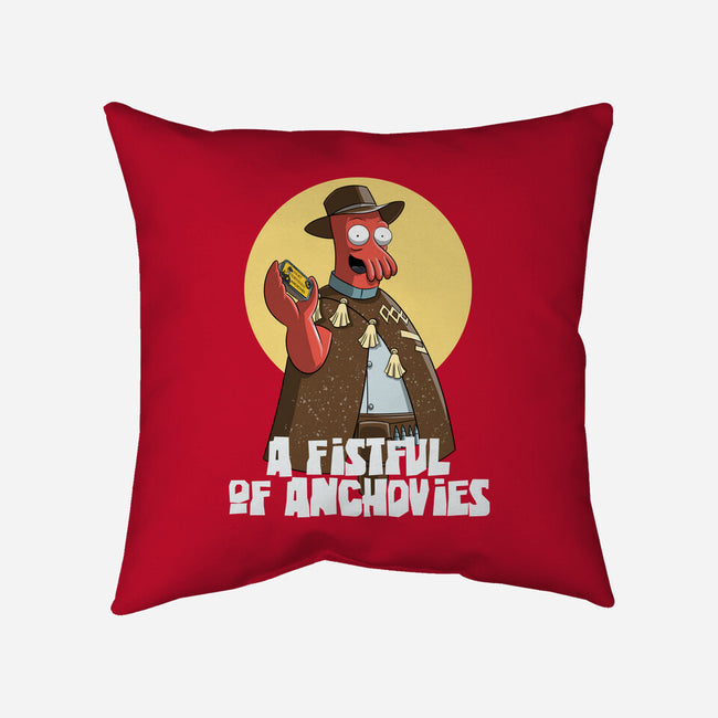 A Fistful Of Anchovies-None-Removable Cover w Insert-Throw Pillow-zascanauta