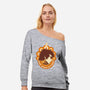 Electric Bob-Womens-Off Shoulder-Sweatshirt-CappO