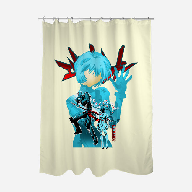 Rei Silhouette-None-Polyester-Shower Curtain-hypertwenty