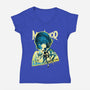 The Elda Boy-Womens-V-Neck-Tee-hypertwenty