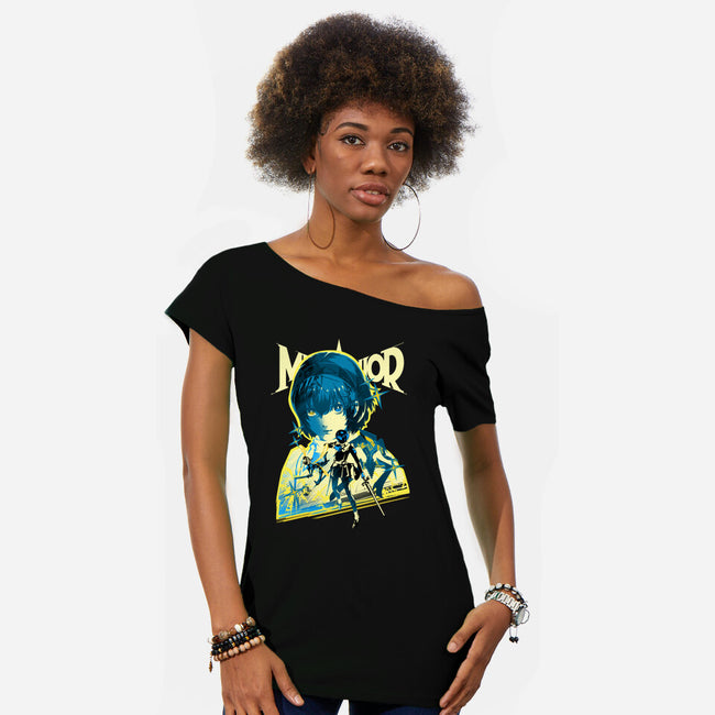 The Elda Boy-Womens-Off Shoulder-Tee-hypertwenty