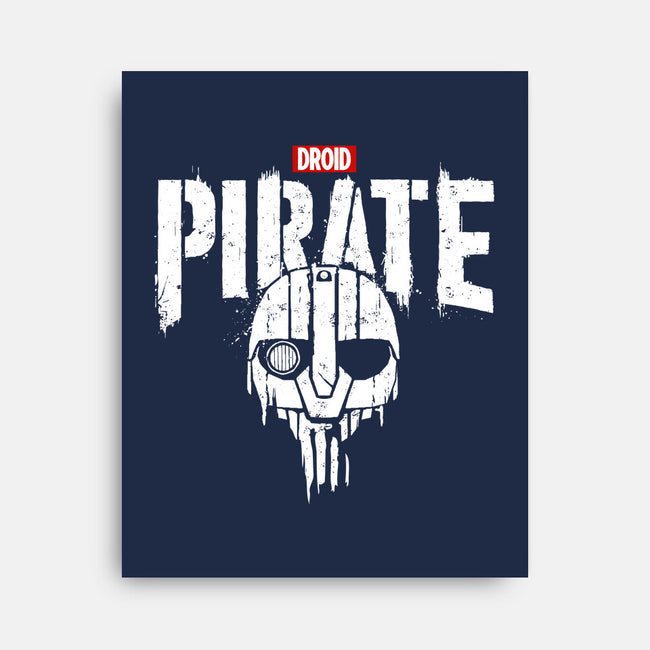 Droid Pirate-None-Stretched-Canvas-teesgeex