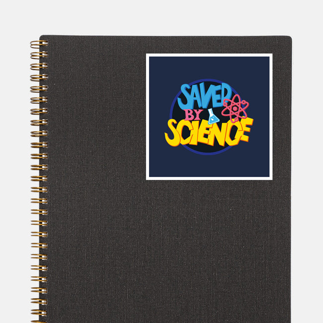 Saved By Science-None-Glossy-Sticker-DrMonekers