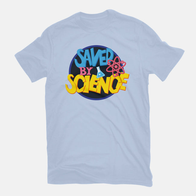 Saved By Science-Womens-Fitted-Tee-DrMonekers