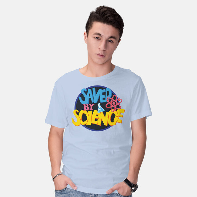 Saved By Science-Mens-Basic-Tee-DrMonekers