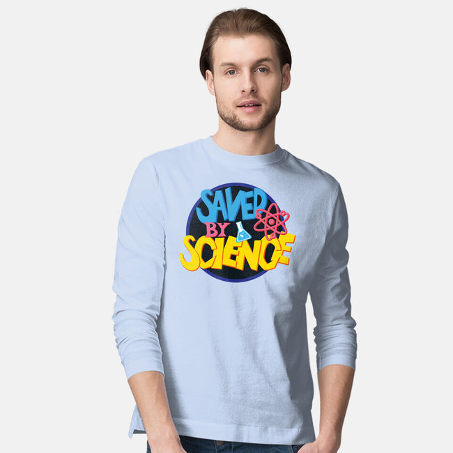 Saved By Science-Mens-Long Sleeved-Tee-DrMonekers