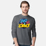 Saved By Science-Mens-Long Sleeved-Tee-DrMonekers