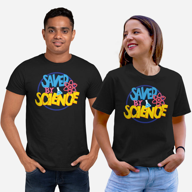 Saved By Science-Unisex-Basic-Tee-DrMonekers