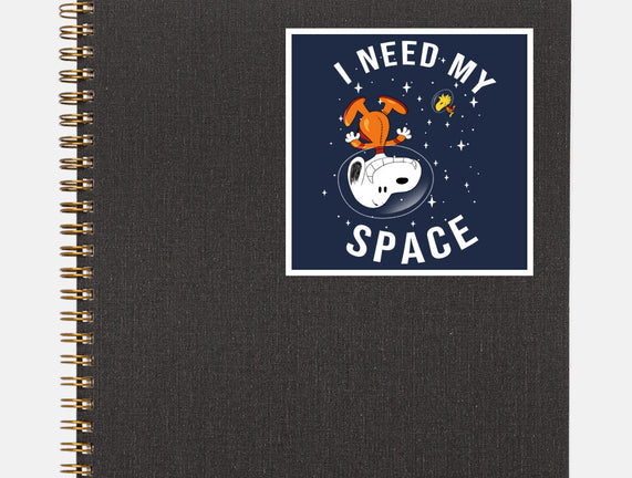 I Need My Space Snoopy