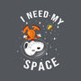 I Need My Space Snoopy-Unisex-Basic-Tee-MaxoArt