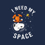 I Need My Space Snoopy-Womens-Fitted-Tee-MaxoArt