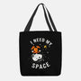 I Need My Space Snoopy-None-Basic Tote-Bag-MaxoArt