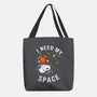 I Need My Space Snoopy-None-Basic Tote-Bag-MaxoArt