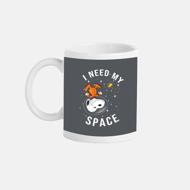 I Need My Space Snoopy-None-Mug-Drinkware-MaxoArt