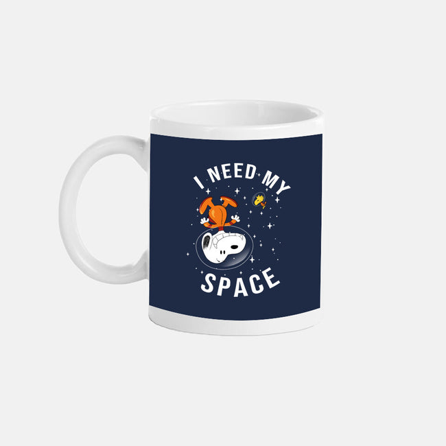 I Need My Space Snoopy-None-Mug-Drinkware-MaxoArt