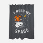 I Need My Space Snoopy-None-Polyester-Shower Curtain-MaxoArt