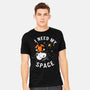 I Need My Space Snoopy-Mens-Heavyweight-Tee-MaxoArt