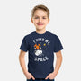 I Need My Space Snoopy-Youth-Basic-Tee-MaxoArt