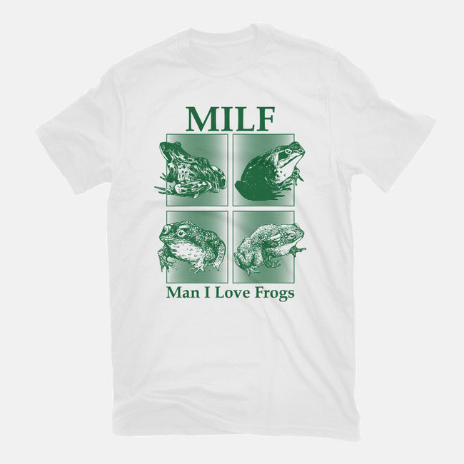 I Love Frogs-Womens-Basic-Tee-sachpica