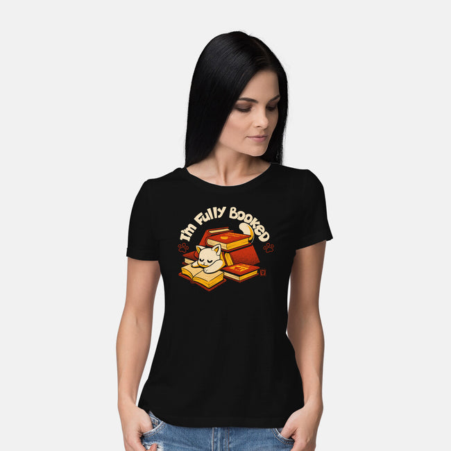 I'm Fully Stacked-Womens-Basic-Tee-worlddominationforcats