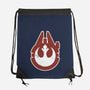 Vintage Millenium Falcon-None-Drawstring-Bag-Astrobot Invention