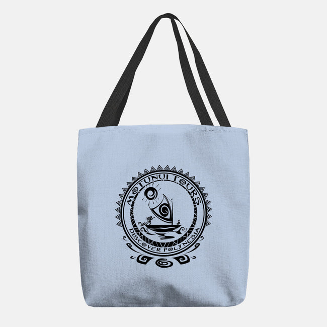 Motunui Tours-None-Basic Tote-Bag-Mattania