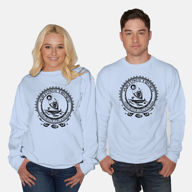 Motunui Tours-Unisex-Crew Neck-Sweatshirt-Mattania