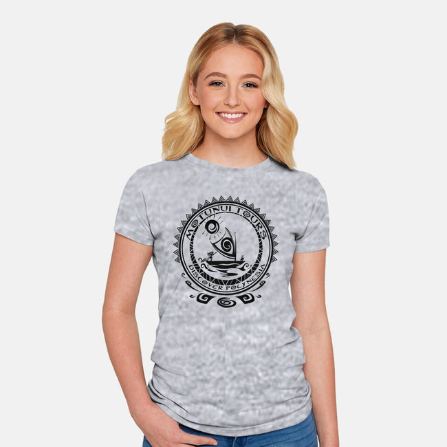 Motunui Tours-Womens-Fitted-Tee-Mattania