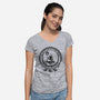 Motunui Tours-Womens-V-Neck-Tee-Mattania