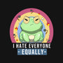 I Hate Everyone Equally-Womens-Fitted-Tee-MaxoArt