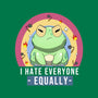 I Hate Everyone Equally-None-Stretched-Canvas-MaxoArt