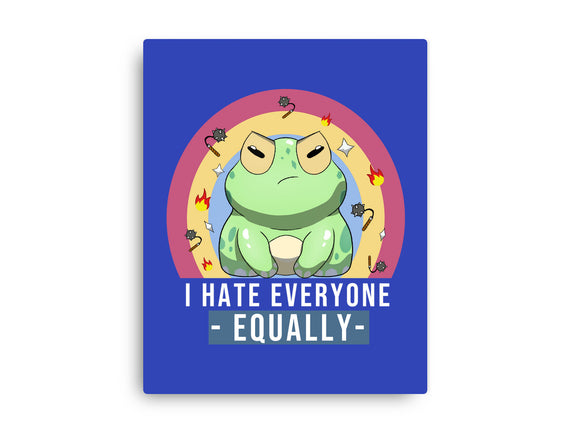 I Hate Everyone Equally