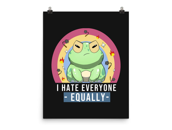 I Hate Everyone Equally