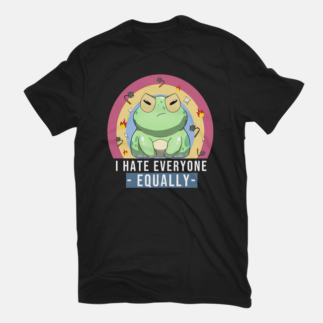 I Hate Everyone Equally-Mens-Heavyweight-Tee-MaxoArt