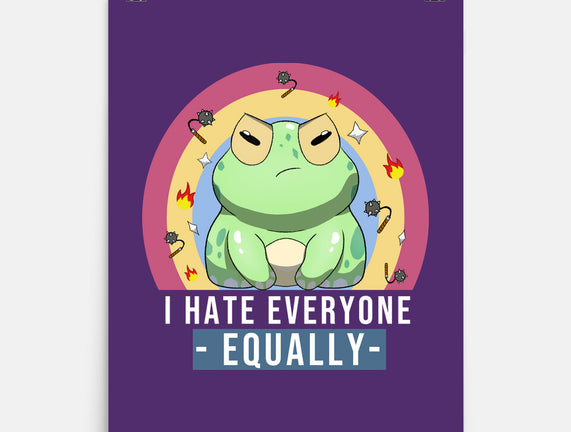 I Hate Everyone Equally