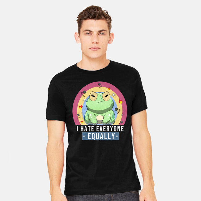 I Hate Everyone Equally-Mens-Heavyweight-Tee-MaxoArt