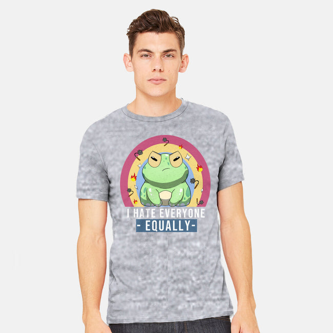 I Hate Everyone Equally-Mens-Heavyweight-Tee-MaxoArt