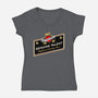 Genuine Talent-Womens-V-Neck-Tee-NMdesign