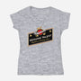 Genuine Talent-Womens-V-Neck-Tee-NMdesign