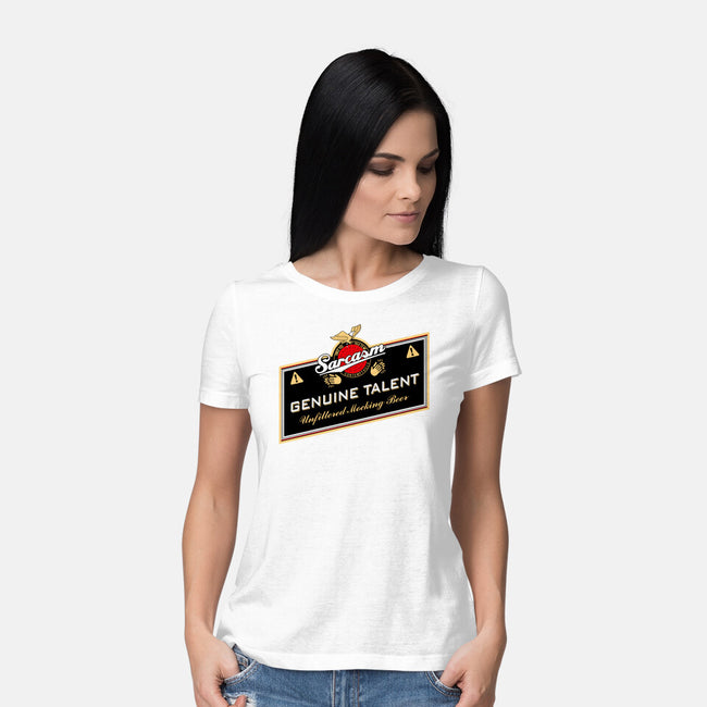 Genuine Talent-Womens-Basic-Tee-NMdesign