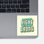 Blunt Statement-None-Glossy-Sticker-Whimsical Thinker