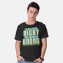 Blunt Statement-Mens-Basic-Tee-Whimsical Thinker