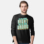 Blunt Statement-Mens-Long Sleeved-Tee-Whimsical Thinker