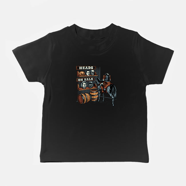 Heads On Sale-Baby-Basic-Tee-glitchygorilla