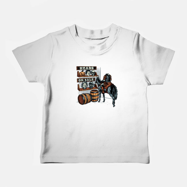 Heads On Sale-Baby-Basic-Tee-glitchygorilla