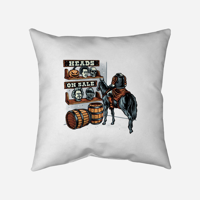 Heads On Sale-None-Removable Cover w Insert-Throw Pillow-glitchygorilla