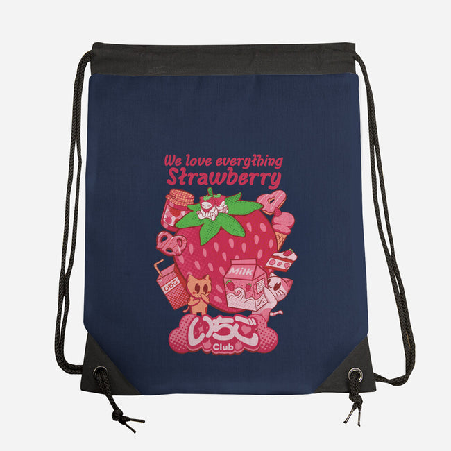 Ichigo Club-None-Drawstring-Bag-Supacat Studio