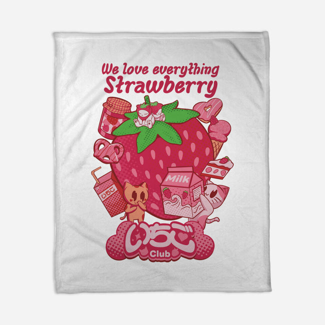 Ichigo Club-None-Fleece-Blanket-Supacat Studio