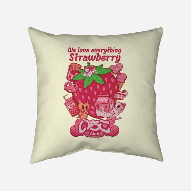 Ichigo Club-None-Removable Cover w Insert-Throw Pillow-Supacat Studio